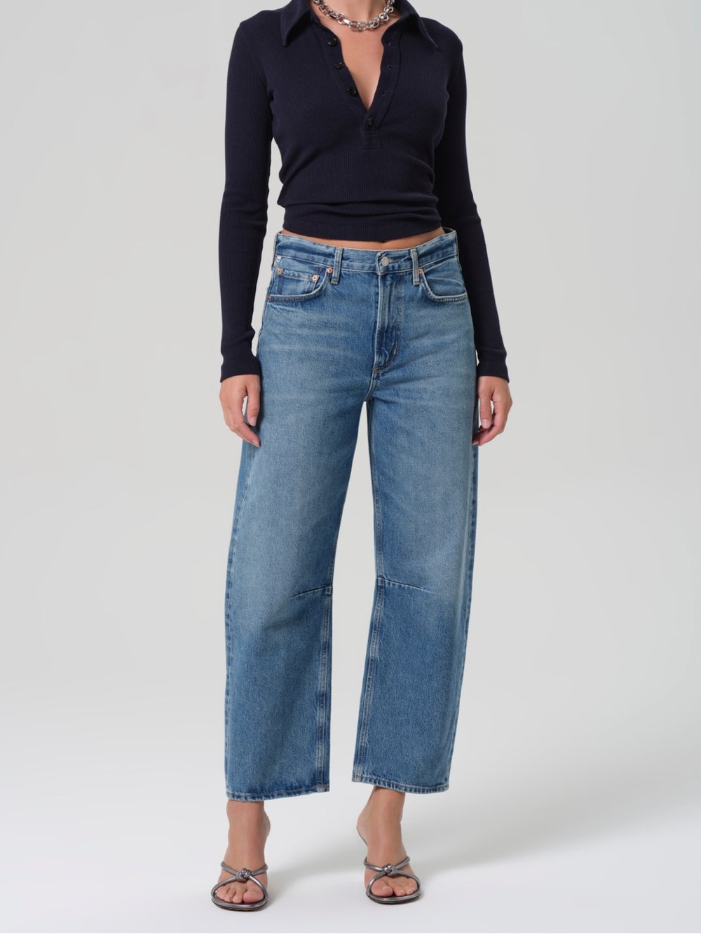 Citizens of Humanity Miro Relaxed Jean in Pacifica, Size 25